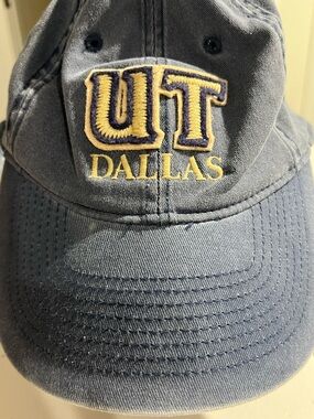 UT Dallas Navy Blue Embroidered Cap